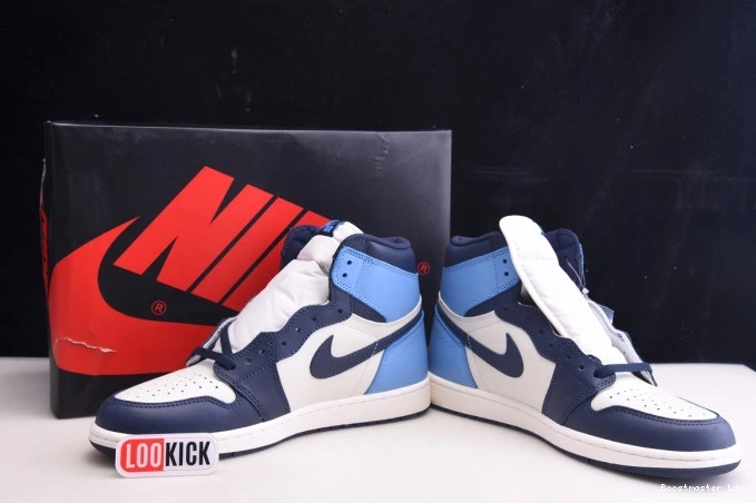 Bmlin Jordan Air High 555088-140 Obsidian OG Retro 1 0727